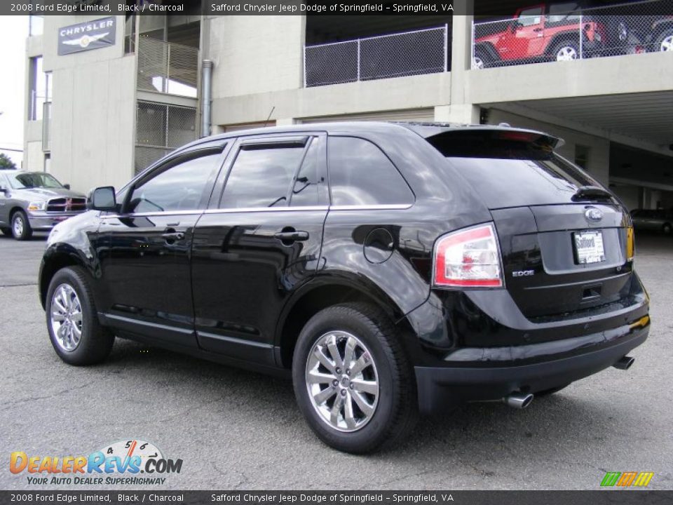 Black 2008 Ford Edge Limited Photo #7