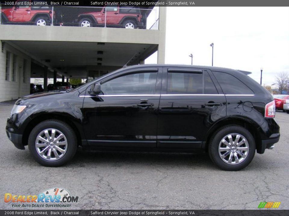 Black 2008 Ford Edge Limited Photo #8