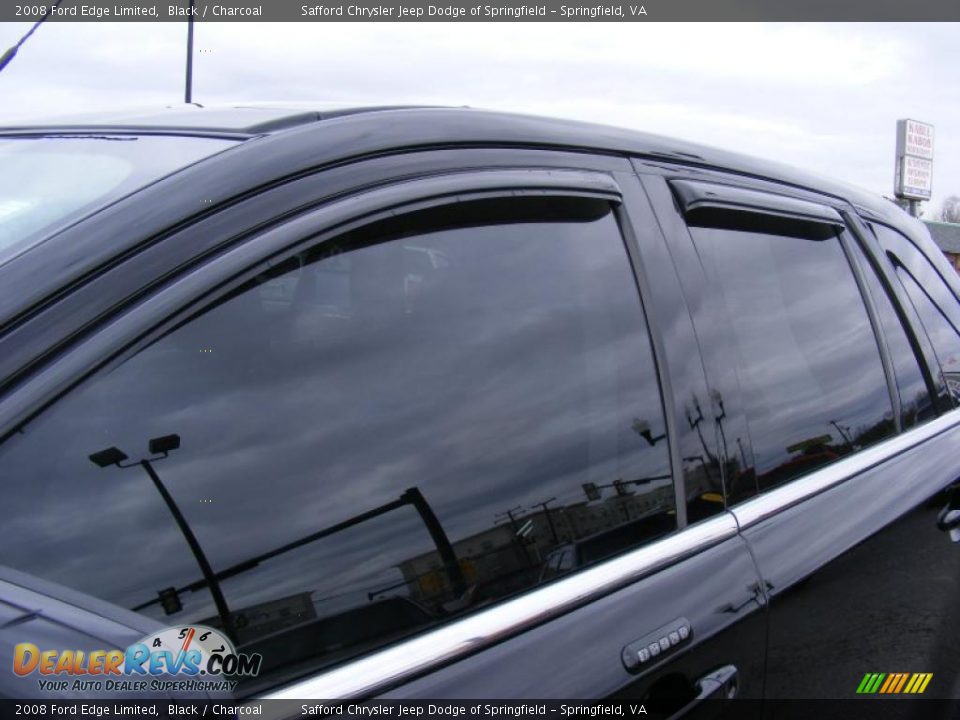 2008 Ford Edge Limited Black / Charcoal Photo #11