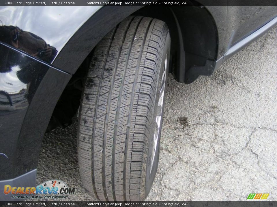 2008 Ford Edge Limited Black / Charcoal Photo #12