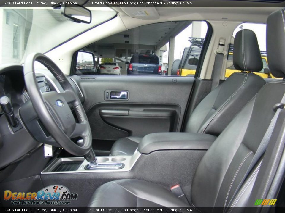 Charcoal Interior - 2008 Ford Edge Limited Photo #22
