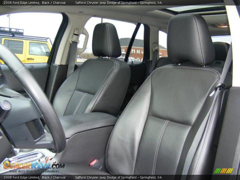 Charcoal Interior - 2008 Ford Edge Limited Photo #23