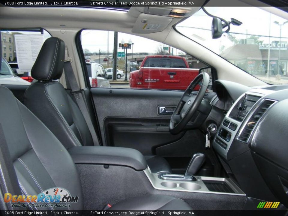 2008 Ford Edge Limited Black / Charcoal Photo #30
