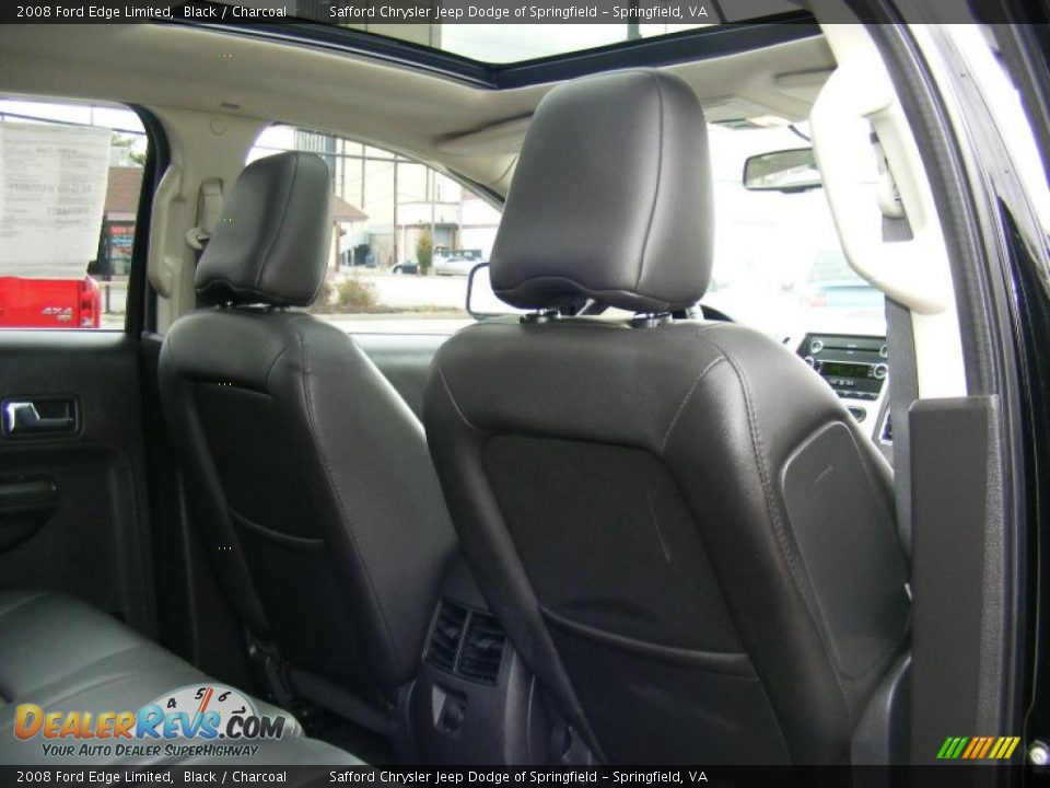2008 Ford Edge Limited Black / Charcoal Photo #32
