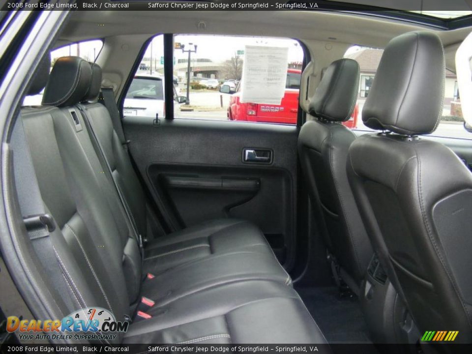 Charcoal Interior - 2008 Ford Edge Limited Photo #33