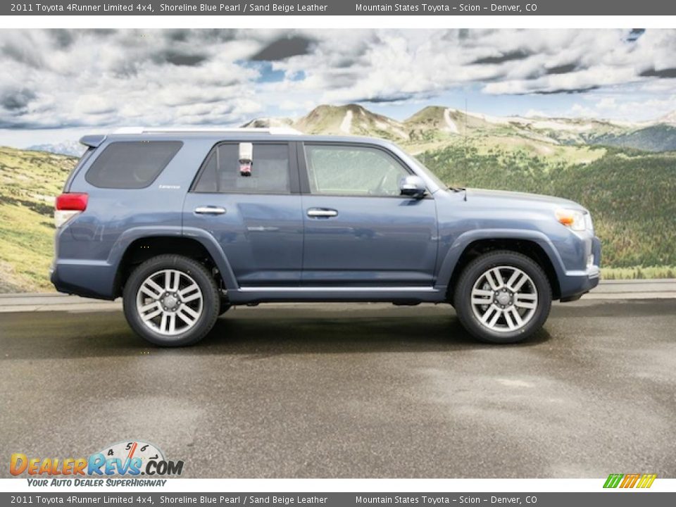 Shoreline Blue Pearl 2011 Toyota 4Runner Limited 4x4 Photo #2