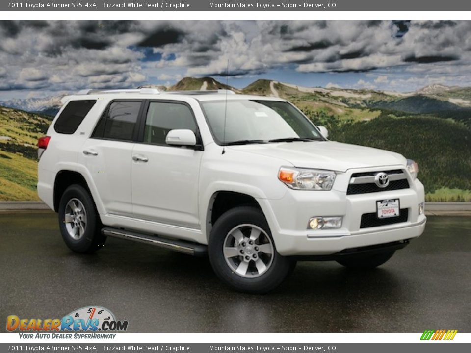 2011 Toyota 4Runner SR5 4x4 Blizzard White Pearl / Graphite Photo #1