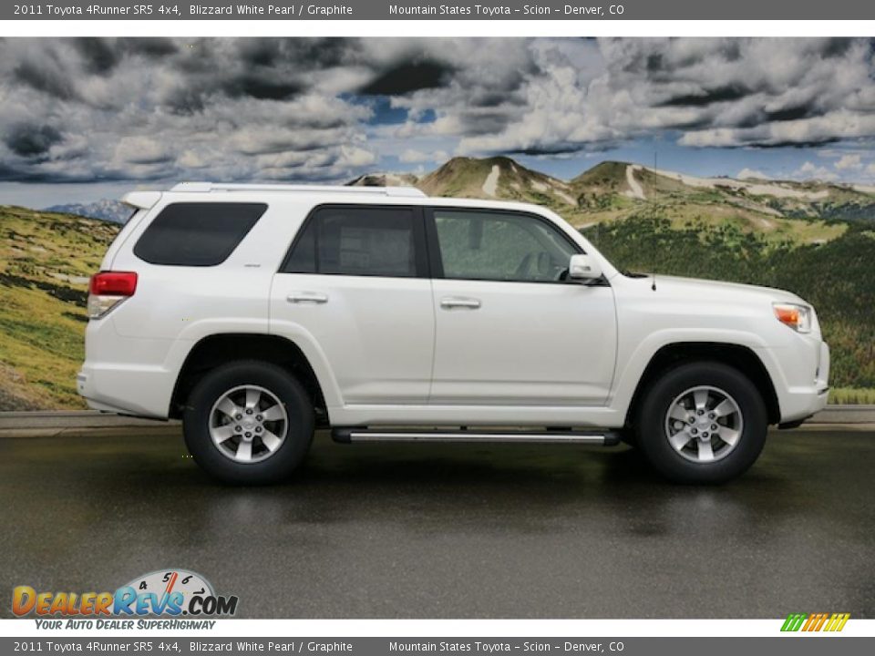 2011 Toyota 4Runner SR5 4x4 Blizzard White Pearl / Graphite Photo #2