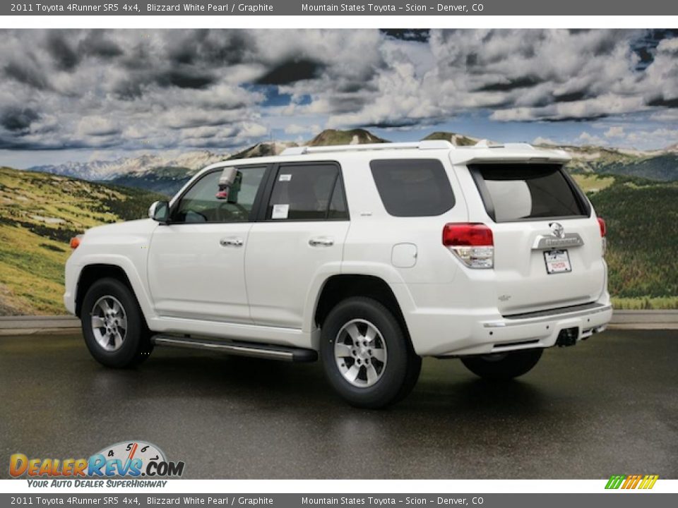 2011 Toyota 4Runner SR5 4x4 Blizzard White Pearl / Graphite Photo #3