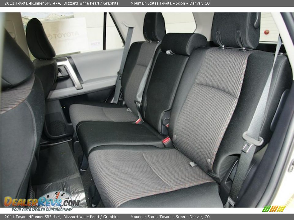 2011 Toyota 4Runner SR5 4x4 Blizzard White Pearl / Graphite Photo #6