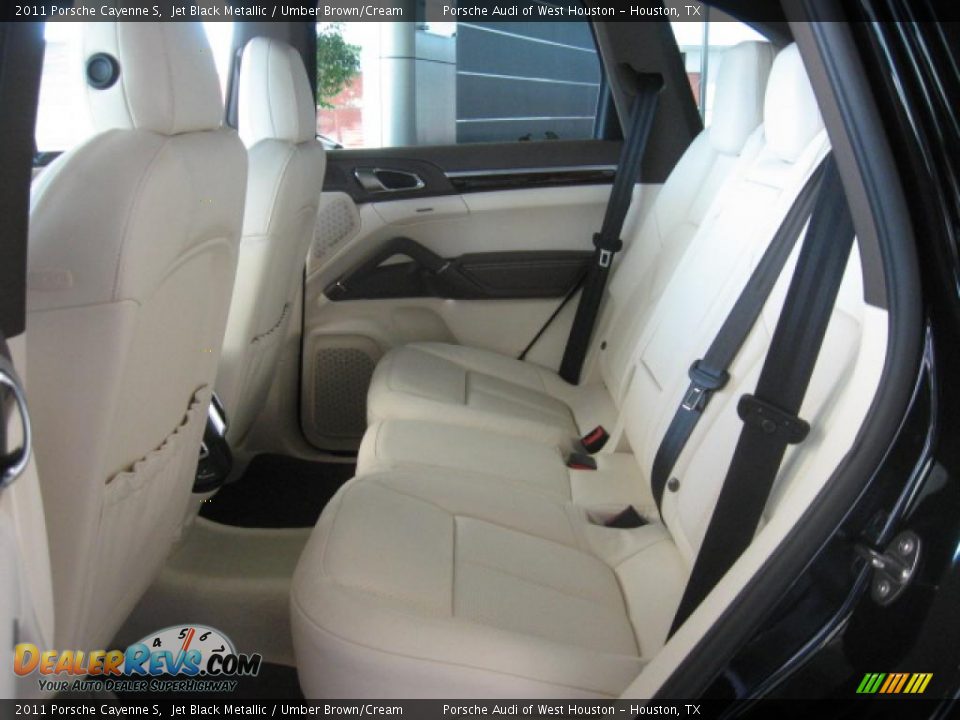Umber Brown/Cream Interior - 2011 Porsche Cayenne S Photo #7