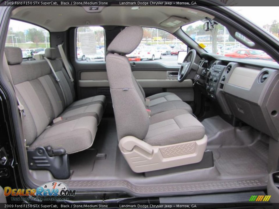 Stone Medium Stone Interior 2009 Ford F150 Stx Supercab