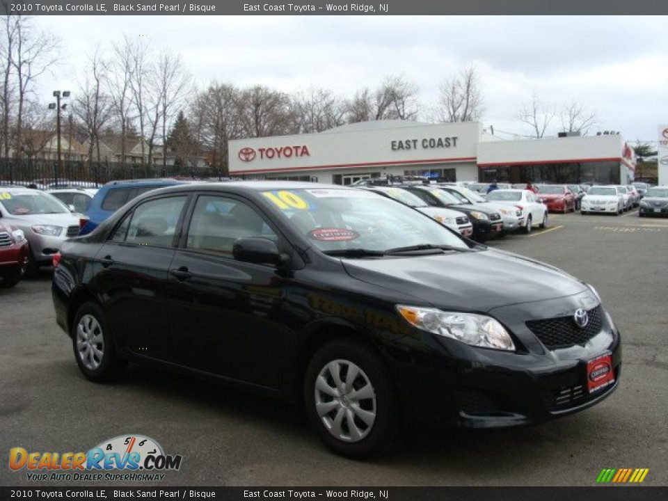 2010 toyota corolla black sand pearl #2