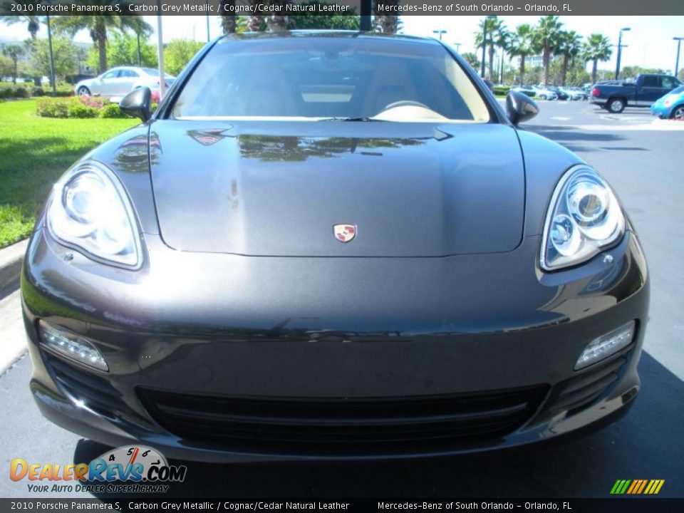 Carbon Grey Metallic 2010 Porsche Panamera S Photo #3