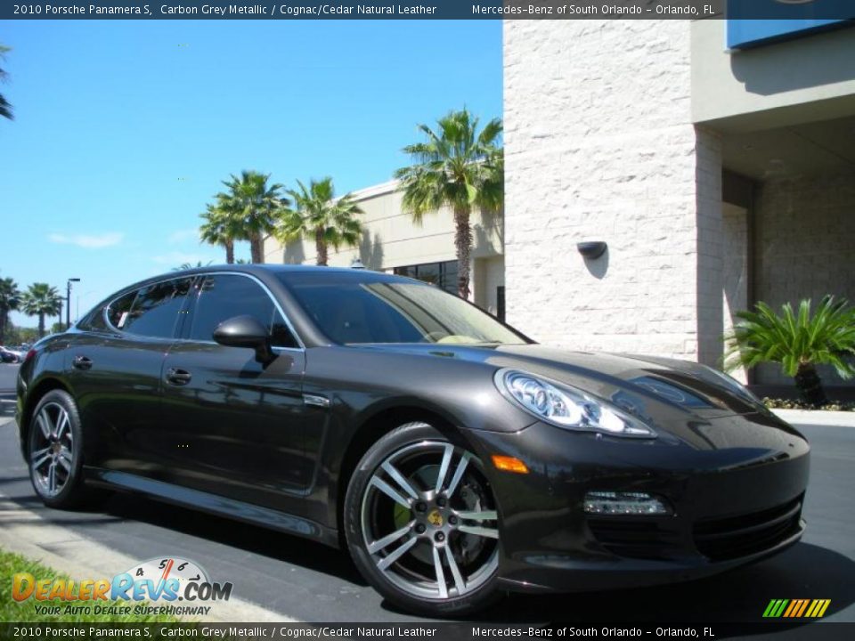 Carbon Grey Metallic 2010 Porsche Panamera S Photo #4