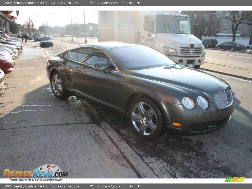 2005 Bentley Continental GT Cypress / Porpoise Photo #8