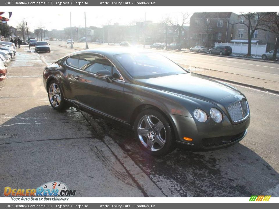 2005 Bentley Continental GT Cypress / Porpoise Photo #9