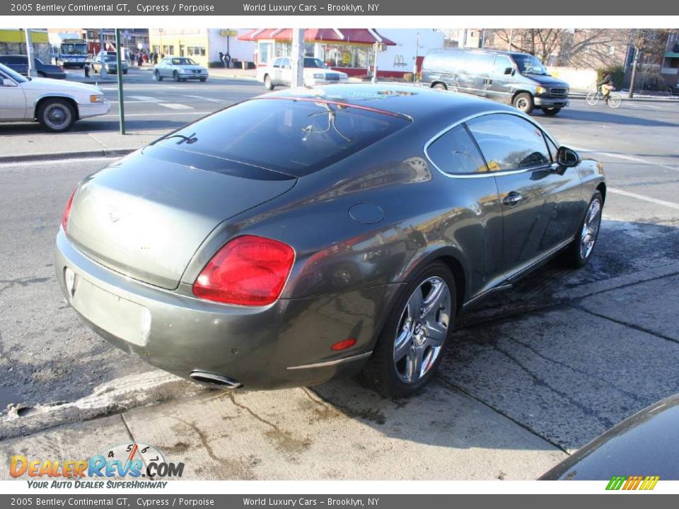 2005 Bentley Continental GT Cypress / Porpoise Photo #10