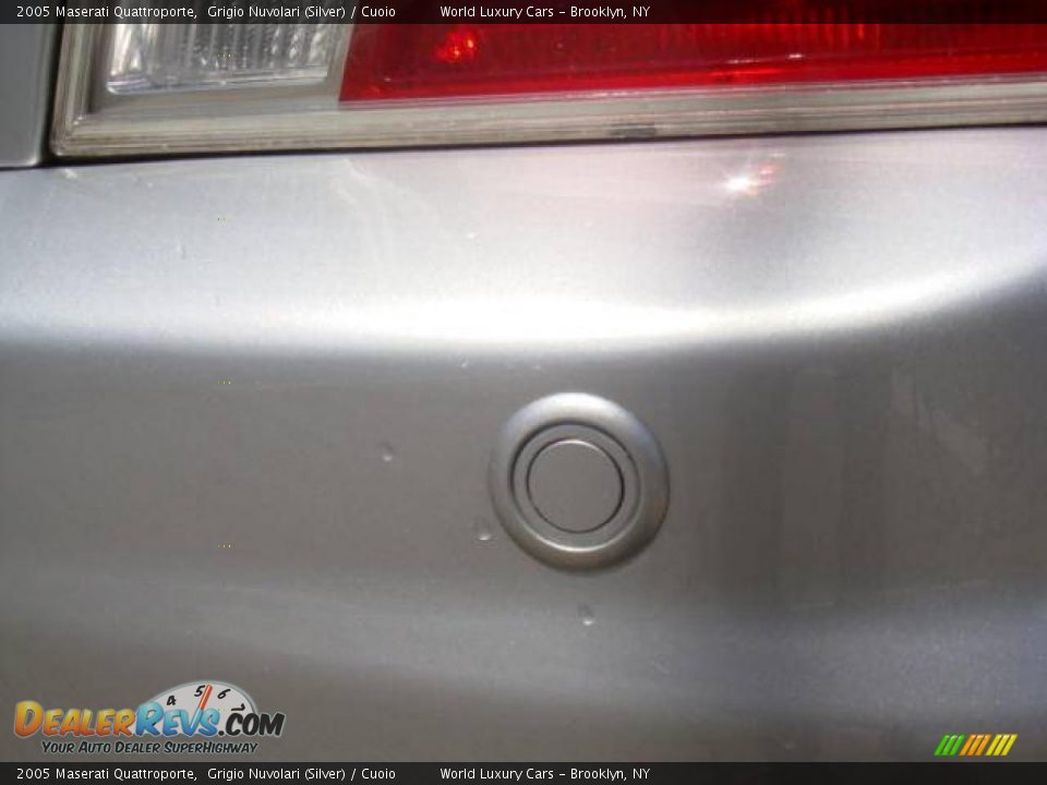 2005 Maserati Quattroporte Grigio Nuvolari (Silver) / Cuoio Photo #6