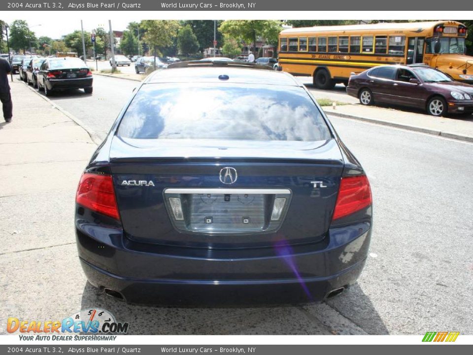 2004 Acura TL 3.2 Abyss Blue Pearl / Quartz Photo #3