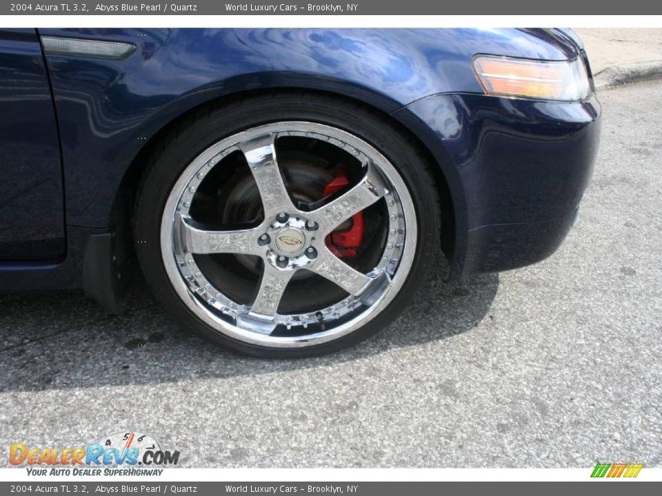 2004 Acura TL 3.2 Abyss Blue Pearl / Quartz Photo #5