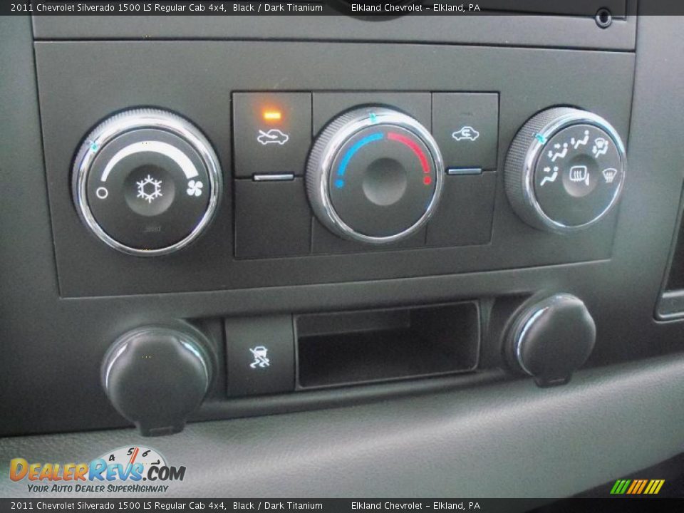 Controls of 2011 Chevrolet Silverado 1500 LS Regular Cab 4x4 Photo #20