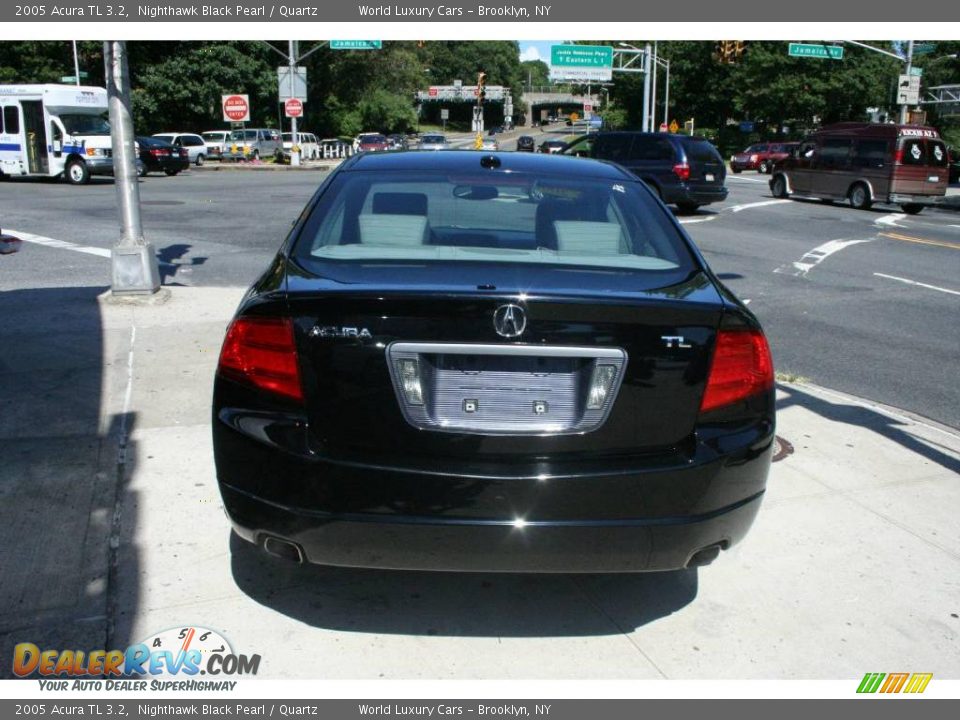 2005 Acura TL 3.2 Nighthawk Black Pearl / Quartz Photo #3