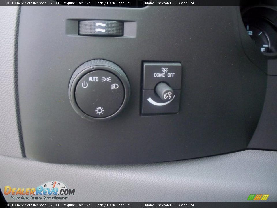 Controls of 2011 Chevrolet Silverado 1500 LS Regular Cab 4x4 Photo #25