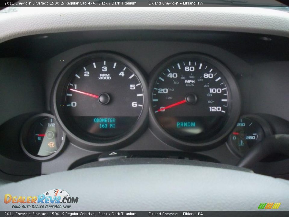 2011 Chevrolet Silverado 1500 LS Regular Cab 4x4 Gauges Photo #26