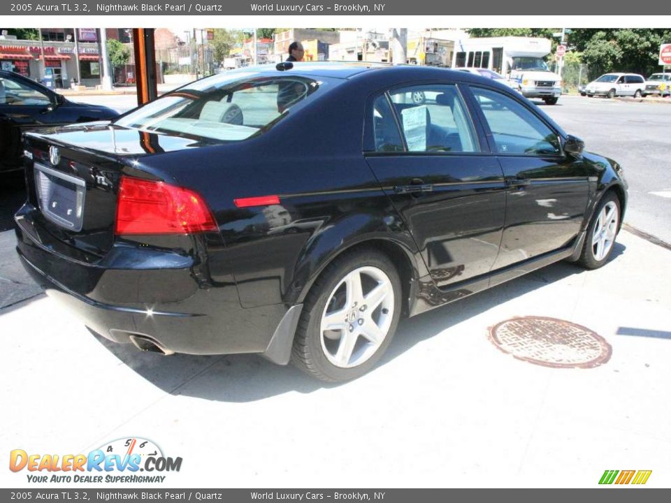 2005 Acura TL 3.2 Nighthawk Black Pearl / Quartz Photo #4