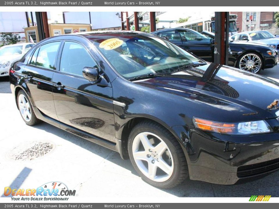 2005 Acura TL 3.2 Nighthawk Black Pearl / Quartz Photo #5