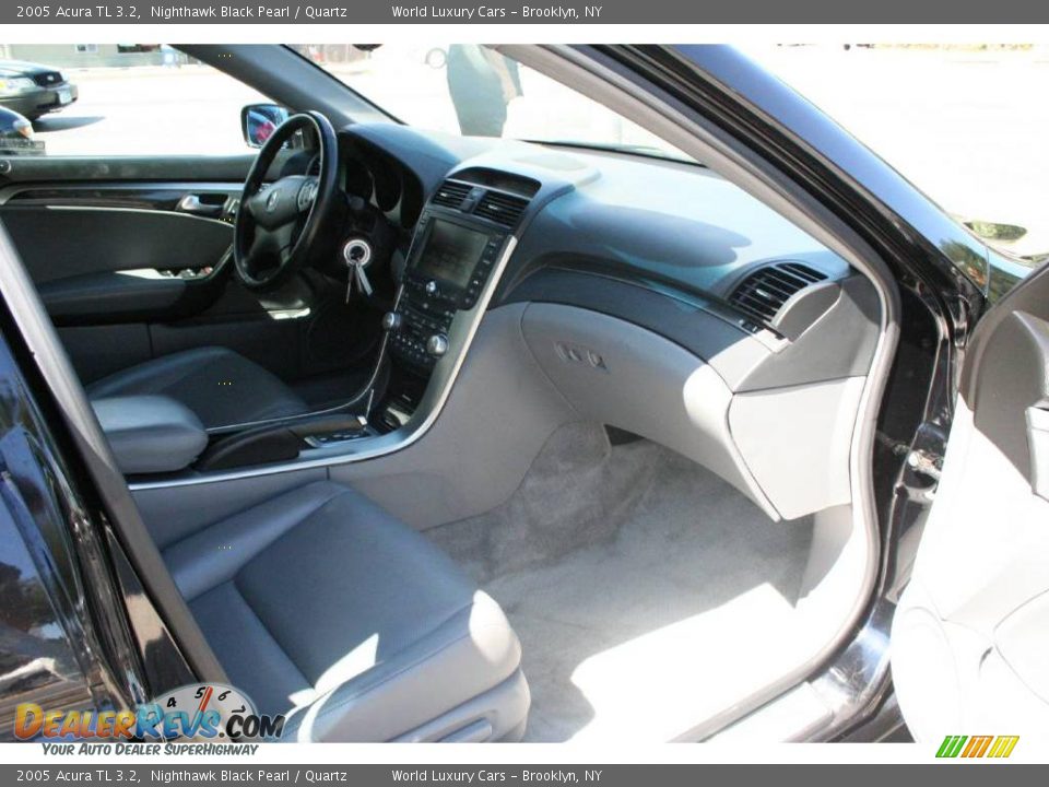 2005 Acura TL 3.2 Nighthawk Black Pearl / Quartz Photo #7