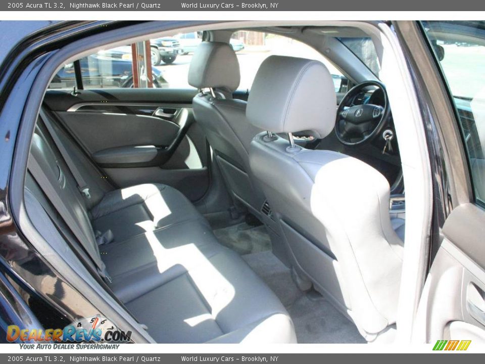 2005 Acura TL 3.2 Nighthawk Black Pearl / Quartz Photo #8