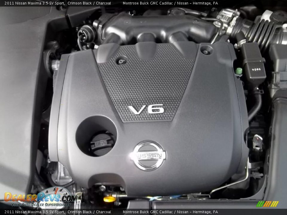 2011 Nissan Maxima 3.5 SV Sport 3.5 Liter DOHC 24-Valve CVTCS V6 Engine Photo #33