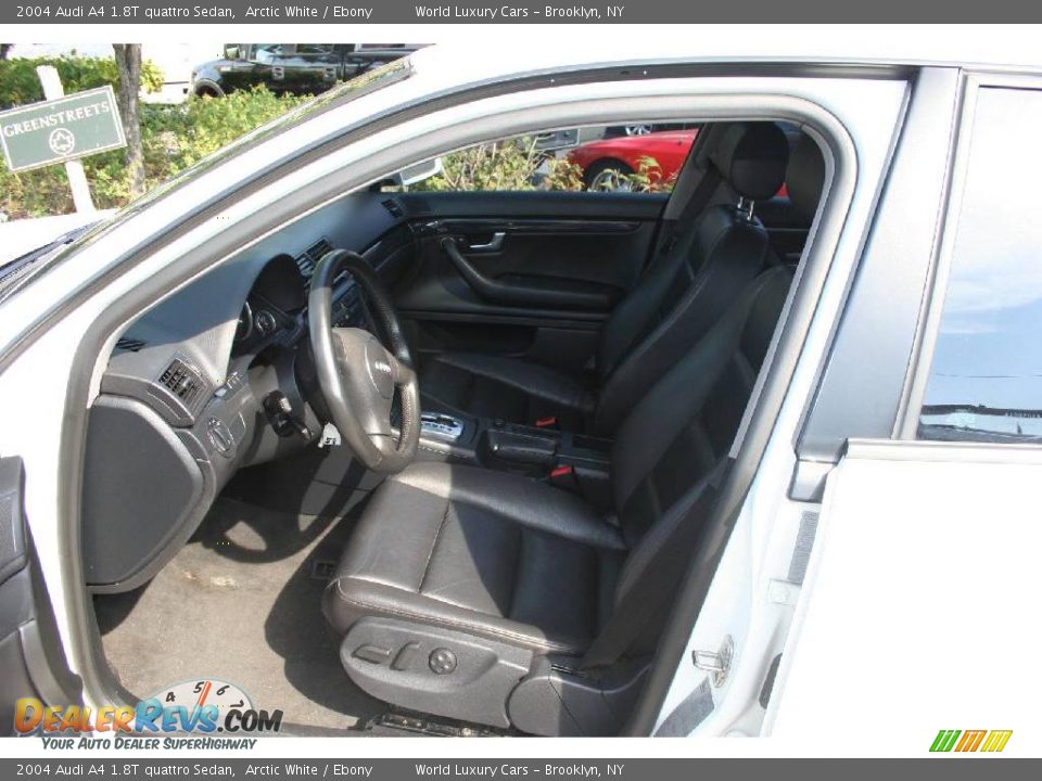 2004 Audi A4 1.8T quattro Sedan Arctic White / Ebony Photo #8