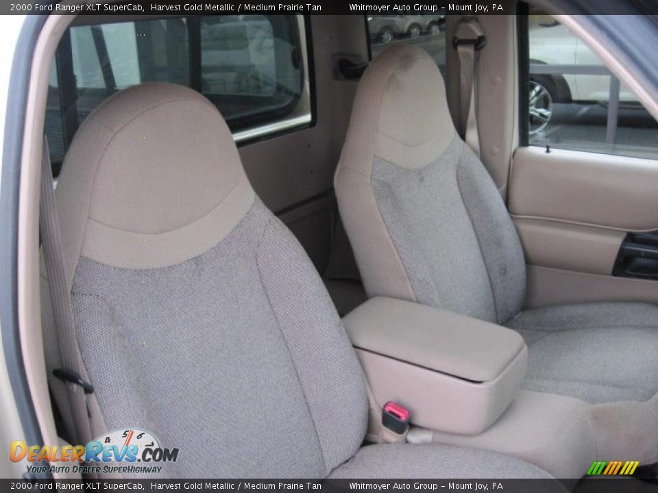 Medium Prairie Tan Interior - 2000 Ford Ranger XLT SuperCab Photo #5