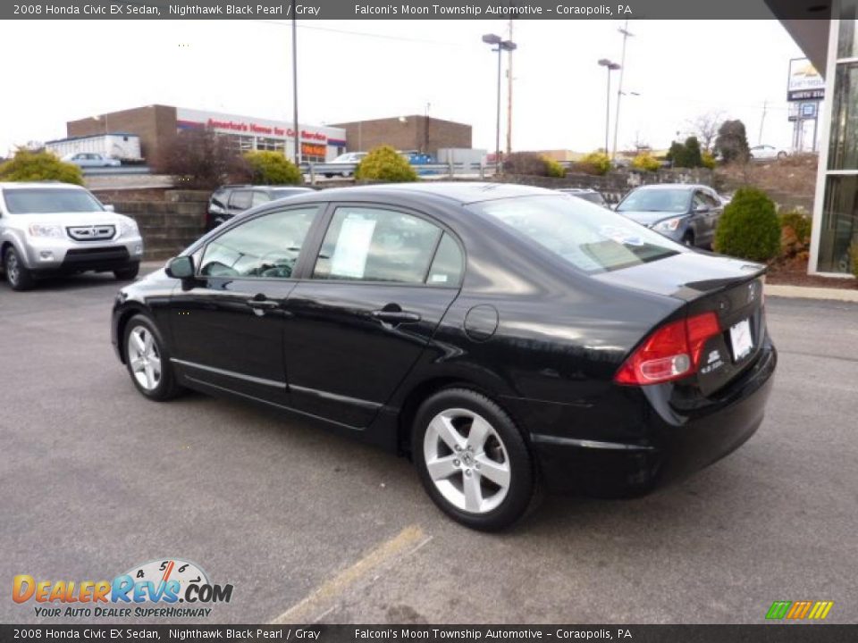 2008 Black honda civic sedanq #6