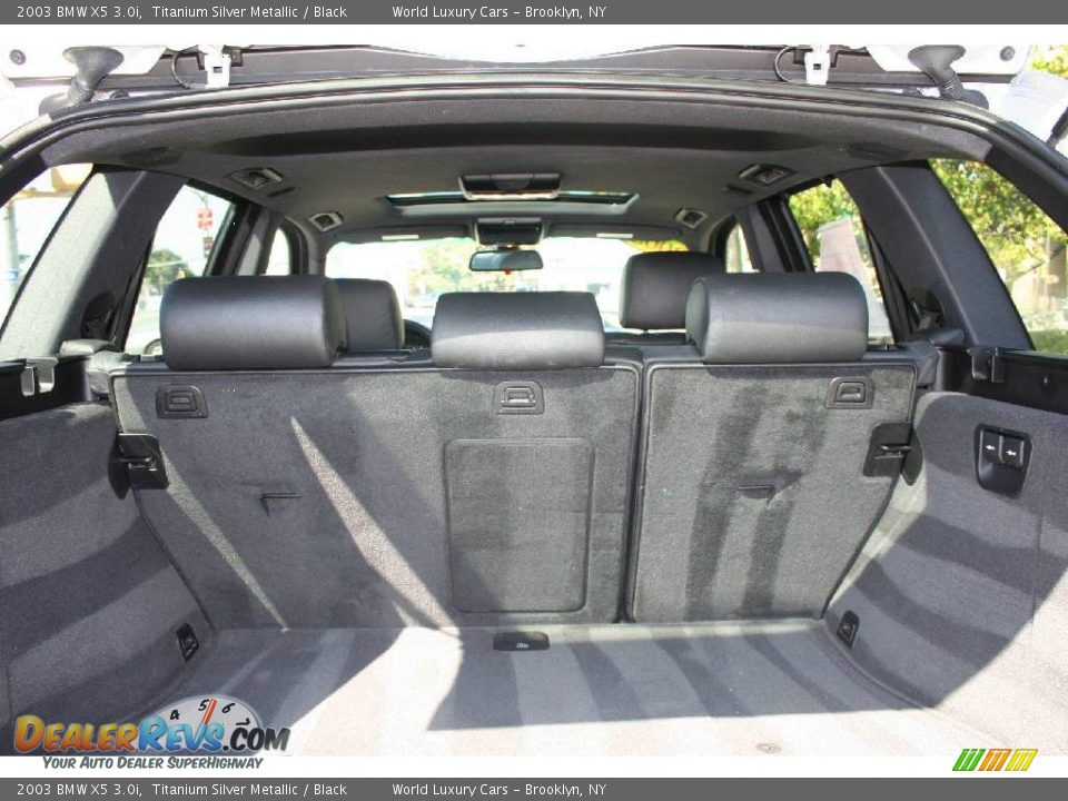 2003 BMW X5 3.0i Titanium Silver Metallic / Black Photo #11