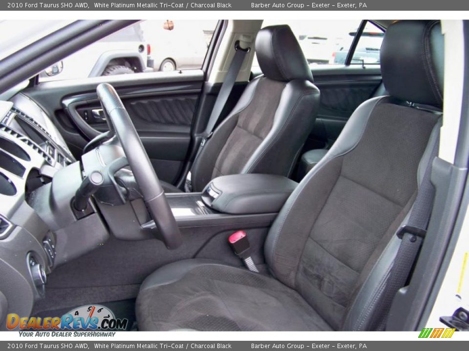Charcoal Black Interior - 2010 Ford Taurus SHO AWD Photo #12