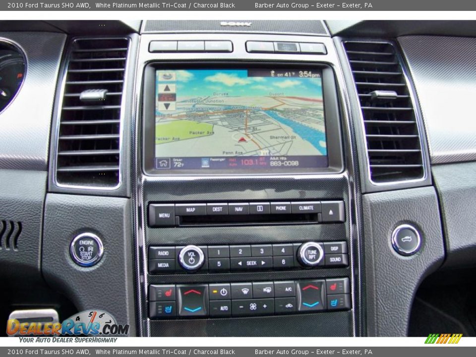 Navigation of 2010 Ford Taurus SHO AWD Photo #14