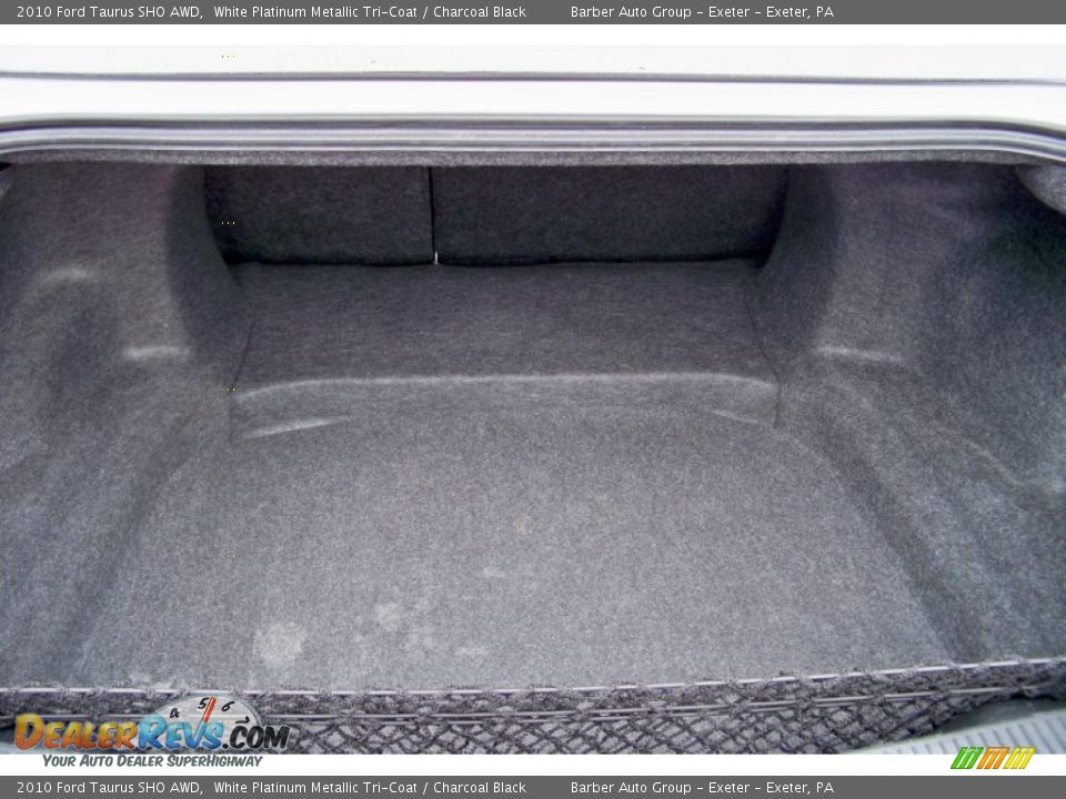 2010 Ford Taurus SHO AWD Trunk Photo #23
