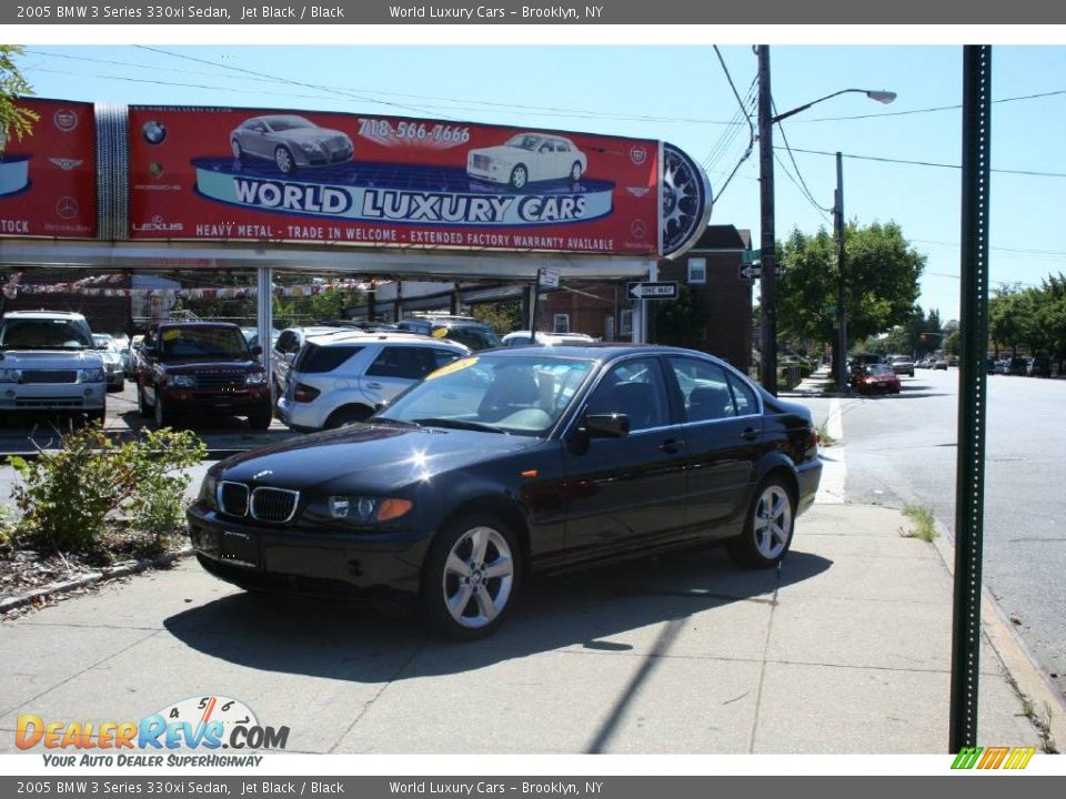 2005 BMW 3 Series 330xi Sedan Jet Black / Black Photo #1