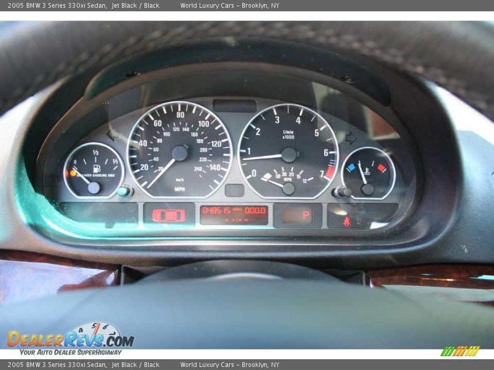 2005 BMW 3 Series 330xi Sedan Jet Black / Black Photo #7