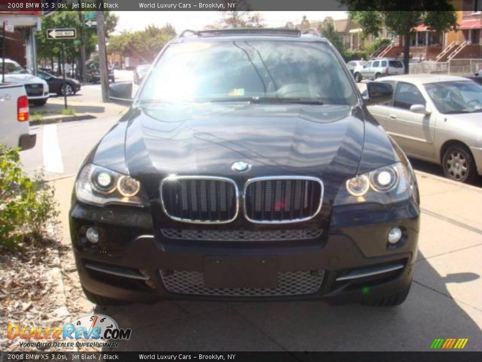 2008 BMW X5 3.0si Jet Black / Black Photo #2