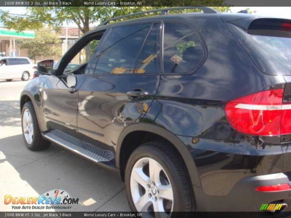 2008 BMW X5 3.0si Jet Black / Black Photo #4