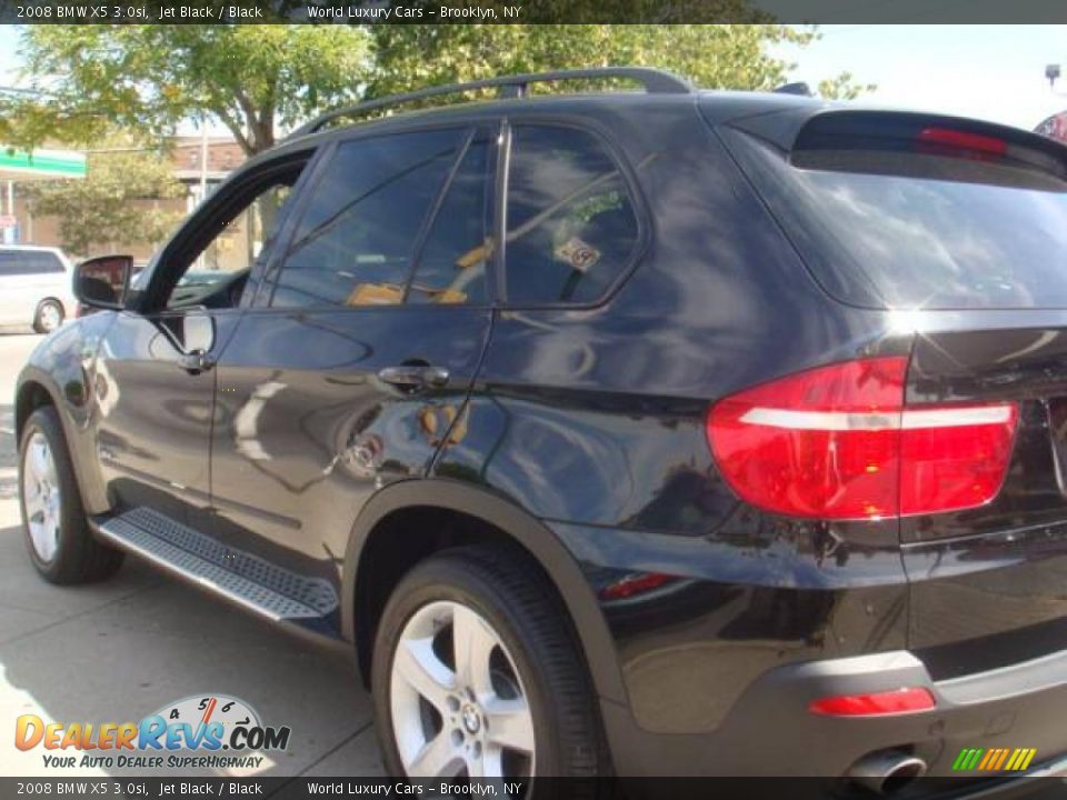 2008 BMW X5 3.0si Jet Black / Black Photo #5