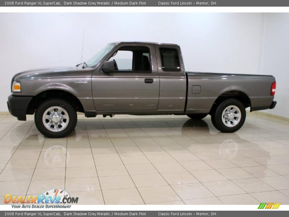 Dark Shadow Grey Metallic 2008 Ford Ranger XL SuperCab Photo #4