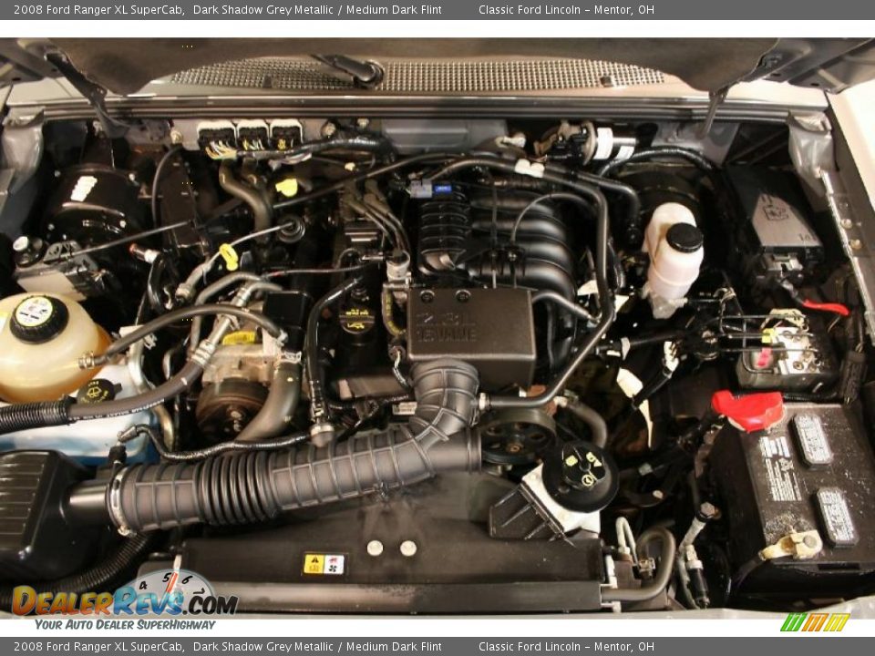 2008 Ford Ranger XL SuperCab 2.3 Liter DOHC 16V Duratec 4 Cylinder Engine Photo #11