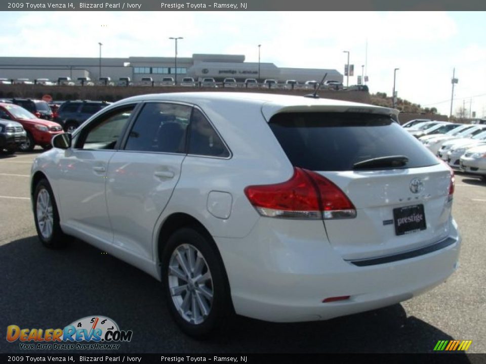 2009 Toyota Venza I4 Blizzard Pearl / Ivory Photo #4
