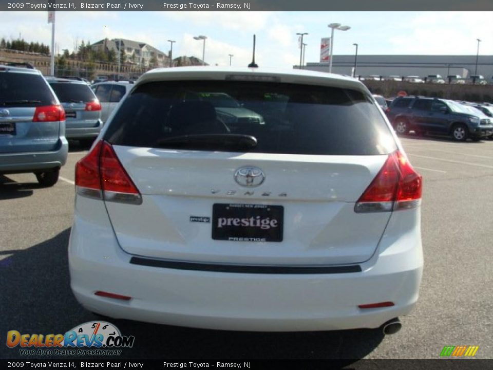 2009 Toyota Venza I4 Blizzard Pearl / Ivory Photo #5